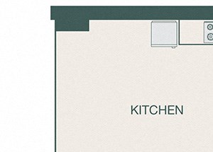 The Kirby - A5 - Loft - Studio - 1 bath The Kirby - A5 - Loft - Studio - 1 bath