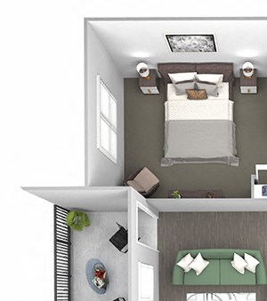 The Haven at Shoal Creek - B1 - Revive - 2 bedroom - 2 bath - 3D The Haven at Shoal Creek - B1 - Revive - 2 bedroom - 2 bath - 3D