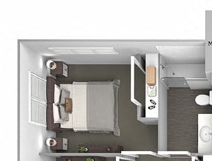 The Haven at Shoal Creek - C1 - Rejuvenate - 3 bedroom - 2 bath - 3D The Haven at Shoal Creek - C1 - Rejuvenate - 3 bedroom - 2 bath - 3D