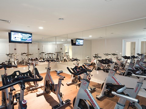 Spin Room Cardio Room at Valley and Bloom, New Jersey, 07042