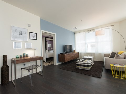 Living room for rent at Valley and Bloom, Montclair, NJ