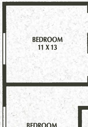 SS - 2 Bed, 1 Bath - 995sqft