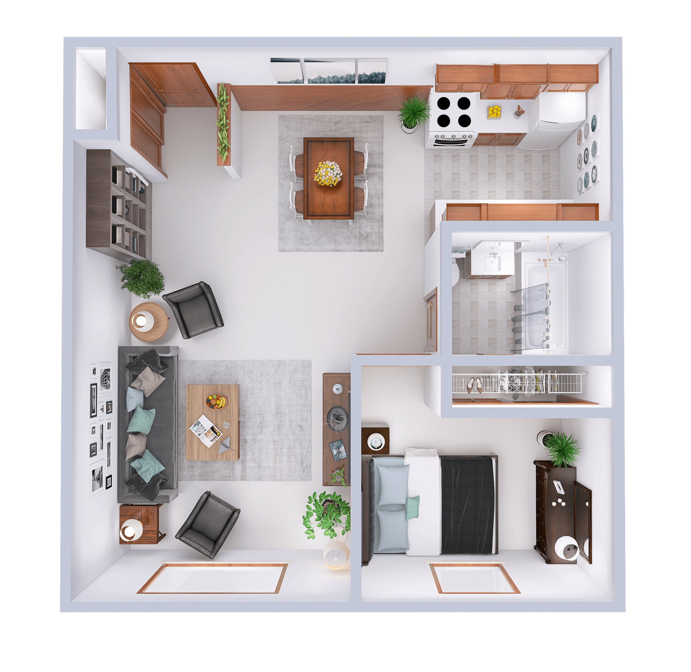 9102 W Cleveland Avenue 1-2 Beds Apartment, Southwest Suburbs for Rent - Photo Gallery 9