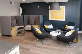 Cozy Clubroom at The Finn Apartments, Minnesota