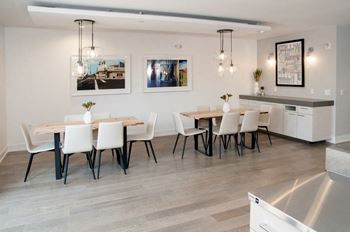 Elegant Clubhouse at The Finn Apartments, St. Paul, MN