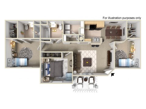 The Villas At D'Andrea Apartment Homes