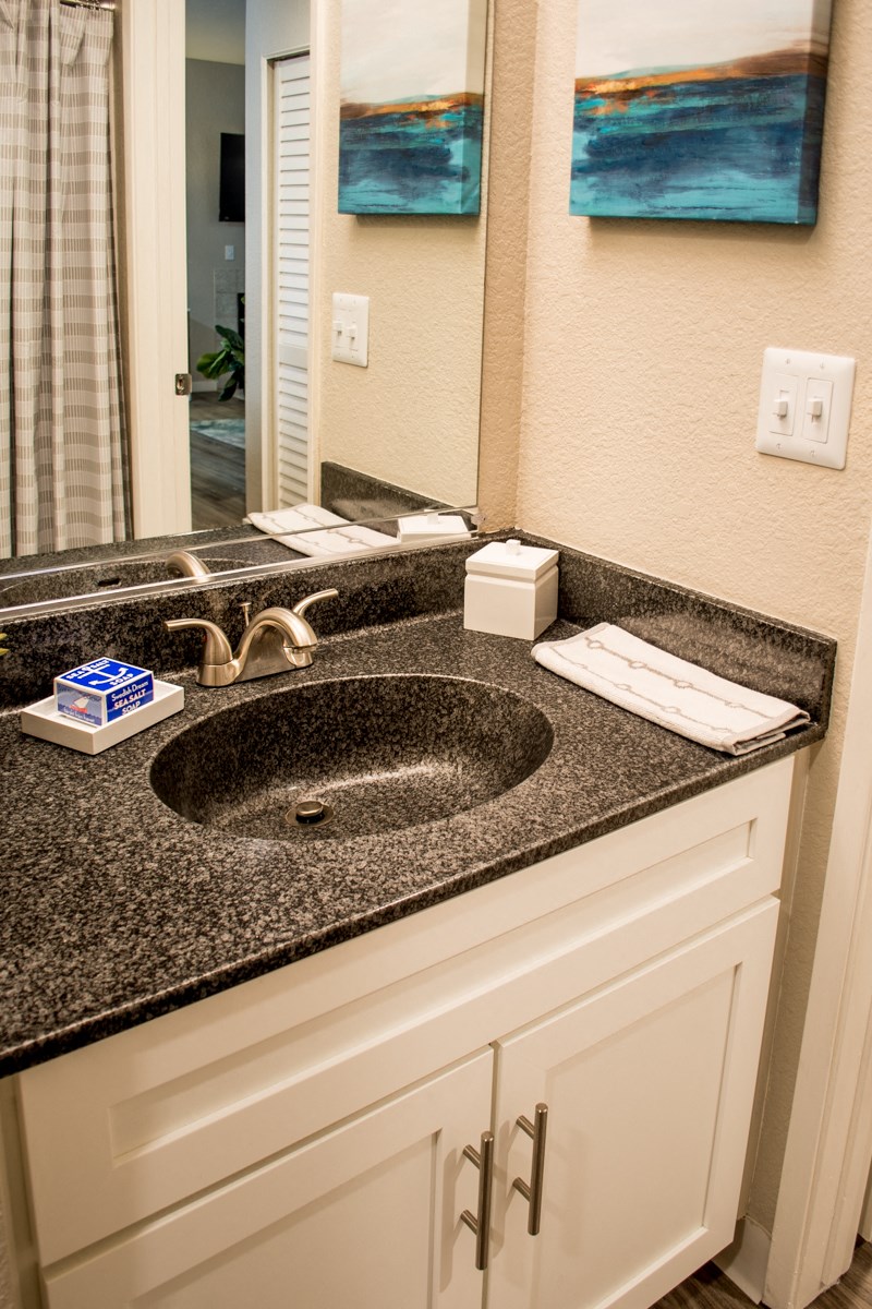 Bathroom Sink l Waterford Cove Apartments in Sacramento CA