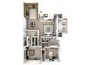 Two Bedroom floorplan l Waterford Cove Apartments in Sacramento CA
