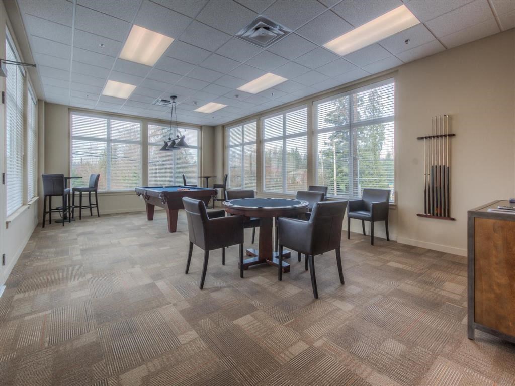 Lounge and Game Room | Urban Center Apartments