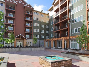Urban Center | Community Firepit Firepit | Urban Center apts in Lynnwood, WA - Photo Gallery 4