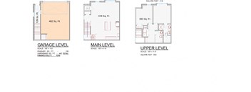 2 Bedroom 2 Bath Townhomes