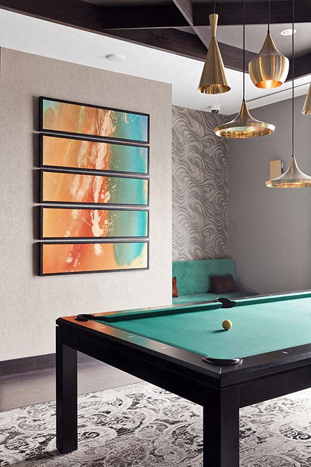 Billiards Table at The Link at Aberdeen Station, Aberdeen