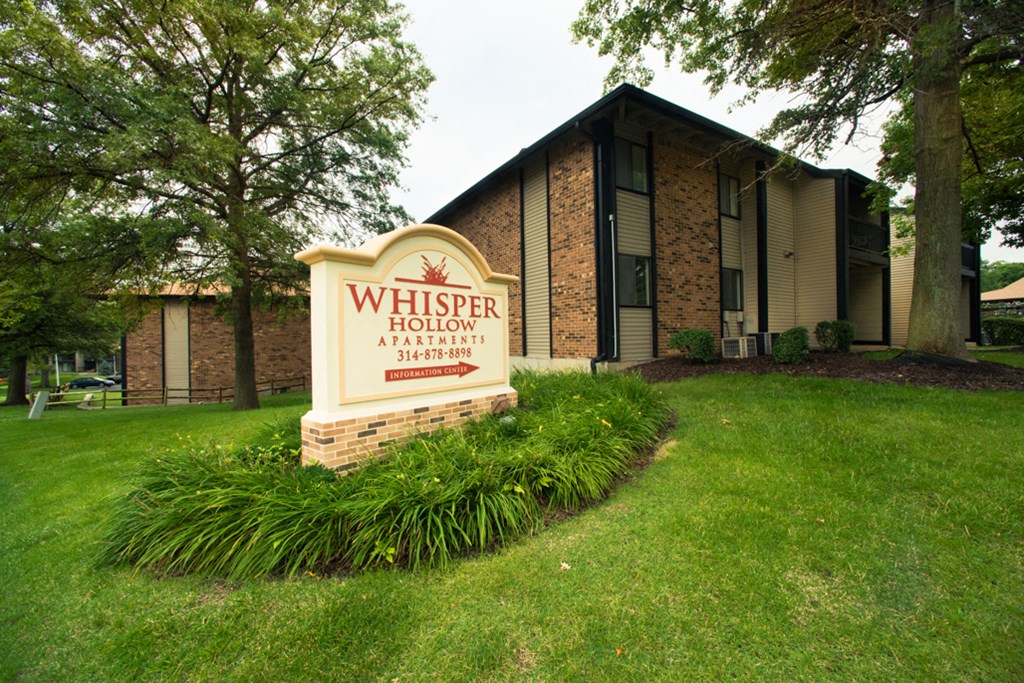 Property Signage Property Signage at Whisper Hollow Apartments, Missouri, 63043