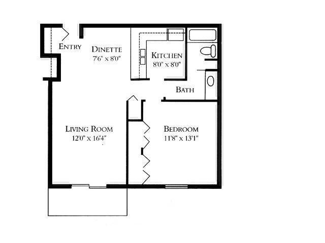 Floor Plans Of Autumn Ridge Apartments In Carol Stream Il