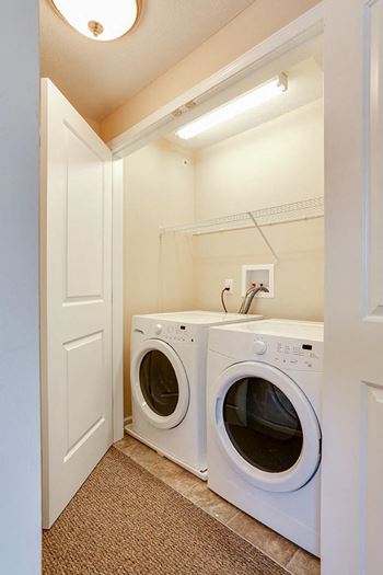 In-unit laundry