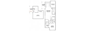 2 Bedroom/2 Bath/2nd Floor