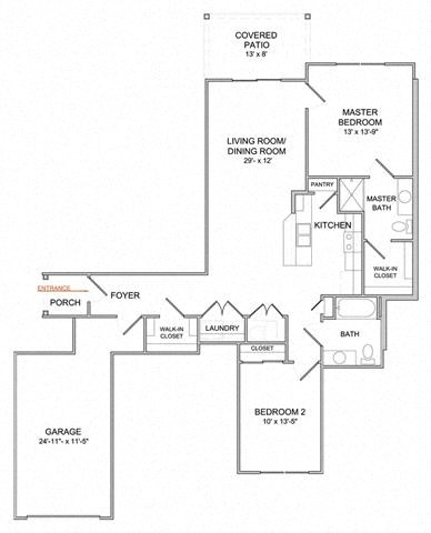 1100 Glenmose Road 1-3 Beds Apartment for Rent - Photo Gallery 15
