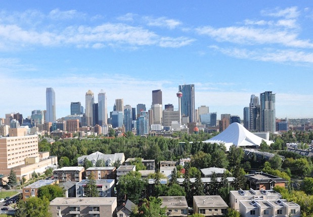 Skyline view from the mansions