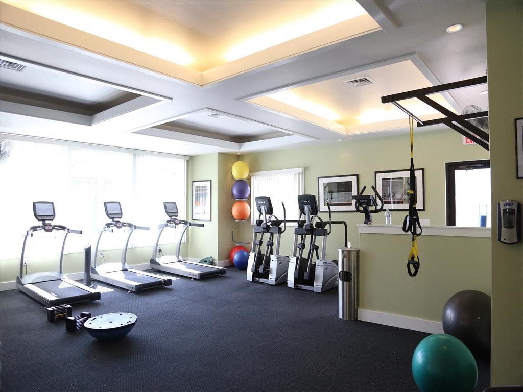 Fitness Center With Modern Equipment at Corso Apartments, Missoula, Montana