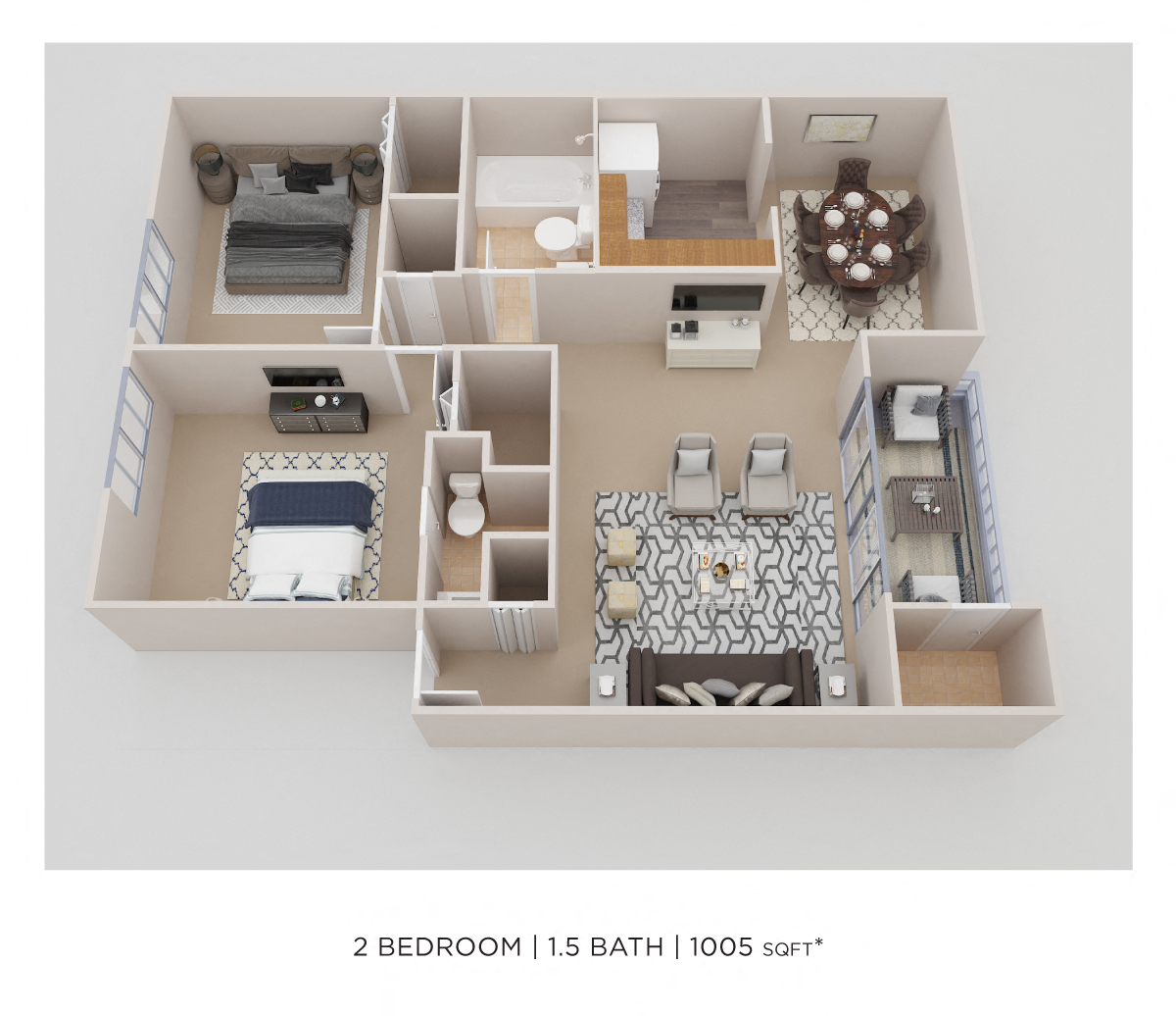 3101 Windsor Blvd 1-3 Beds Apartment for Rent - Photo Gallery 31