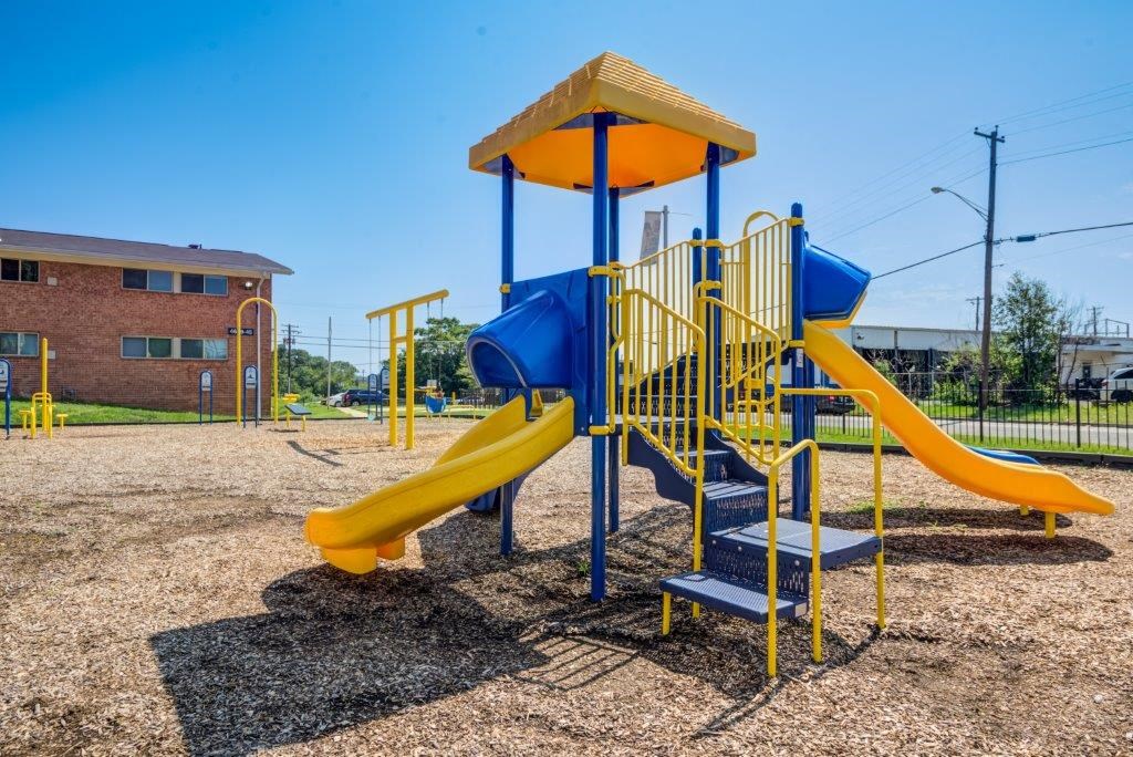 our playgrounds are equipped with a variety of equipment for children to enjoy