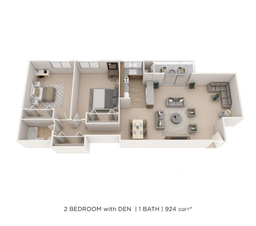 4637 Dallas Place 1-3 Beds Apartment for Rent - Photo Gallery 28