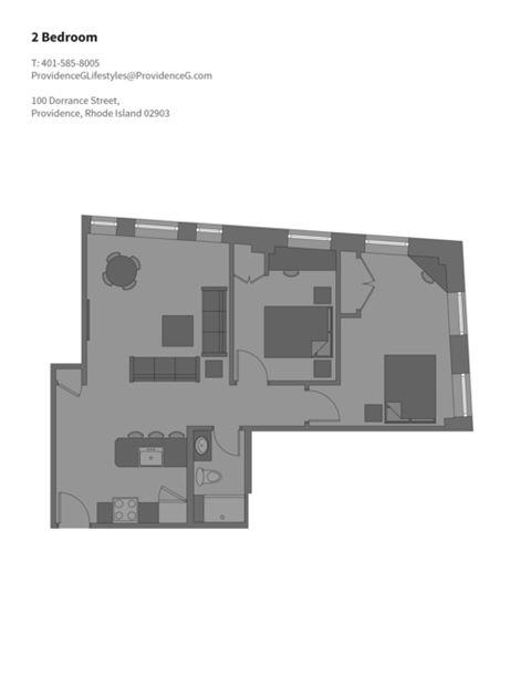 100 Dorrance Street Studio-3 Beds Apartment for Rent - Photo Gallery 6