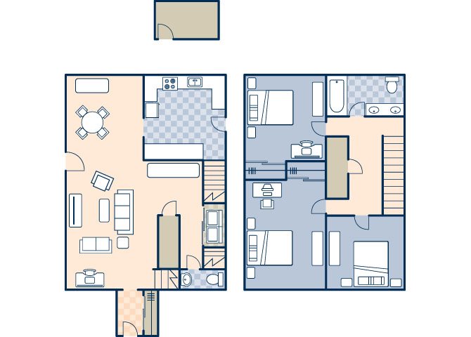 Fort Detrick Family Housing 1201 Floor Plan 7
