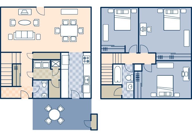 Fort Detrick Family Housing 1280 Floor Plan 9