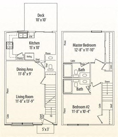 100 Georgetown Road 2-3 Beds Townhouse for Rent - Photo Gallery 39