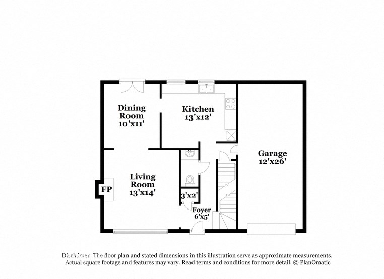 the floor plan of the second level of the apartment building