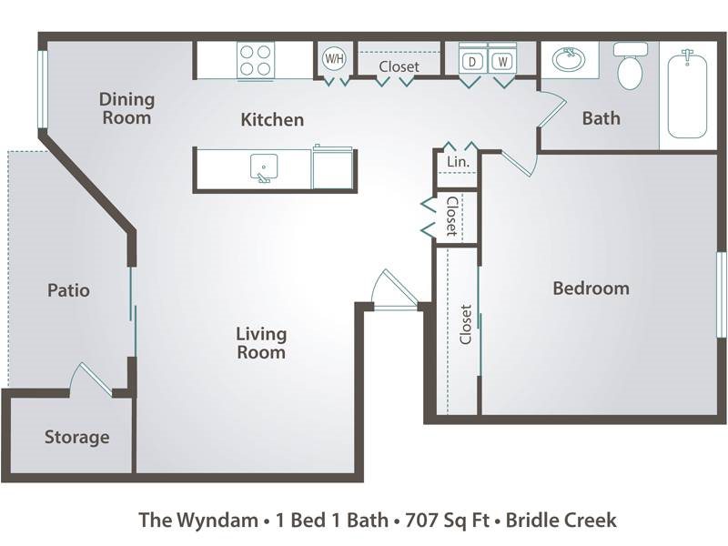 The Wyndam Floor Plan 1