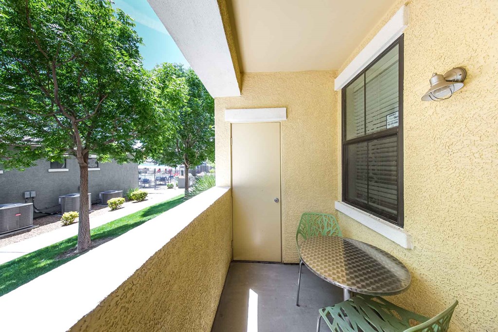Balcony at CHANDLER APARTMENT HOMES, Las Vegas