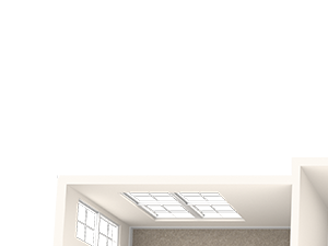 Two bedroom floor plan