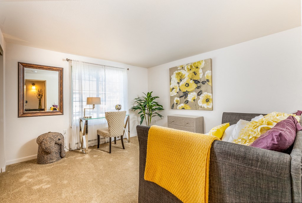 Living Room at Creekside At Tanasbourne, Oregon, 97124