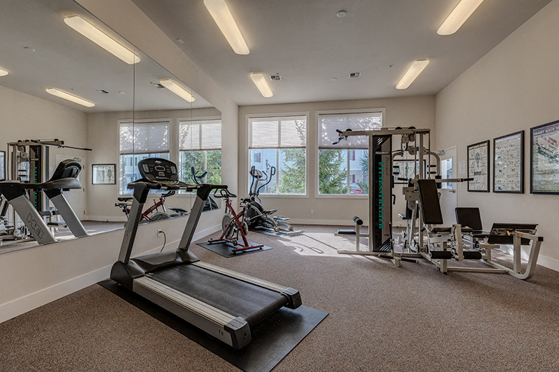 Fitness Center at Elk Creek Apartments in Sequim, WA 98382