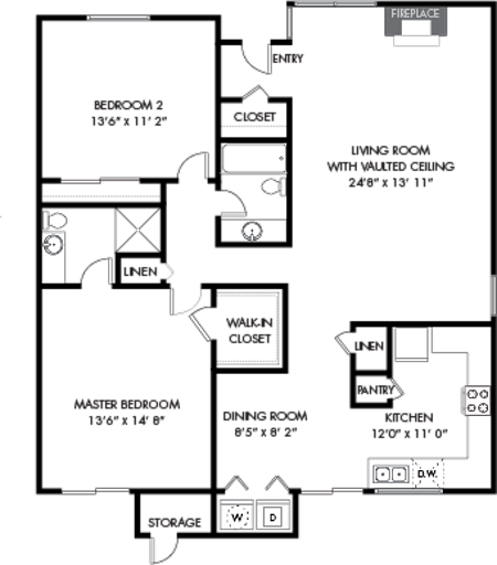 ESPANA EAST | Apartments | 2x2