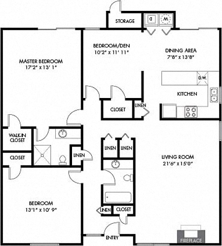 ESPANA EAST | Apartments | Floor Plan C