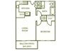 Summer Garden floor plan. l Gardens at Ironwood in Pleasanton CA