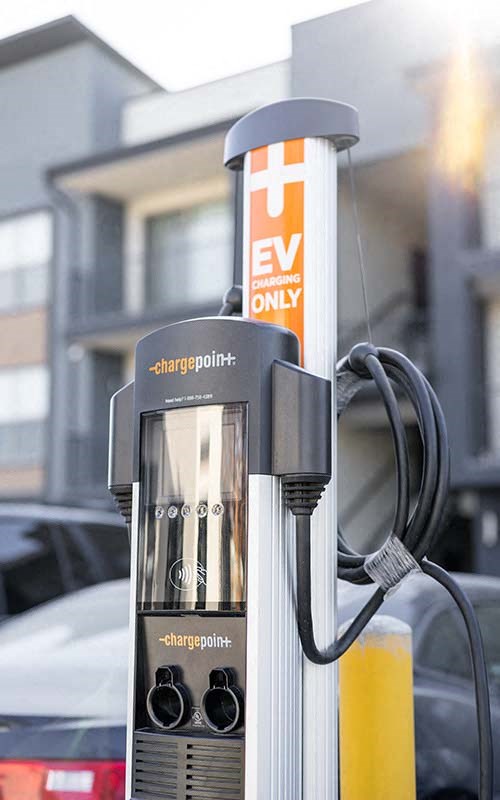 Car charging  l Azure Apartments in Sparks NV