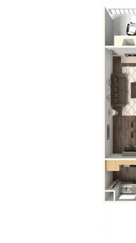 Kirker Creek l 2x2 The Maple 2x2 floor plan. for rent at Kirker Creek in Pittsburg Ca