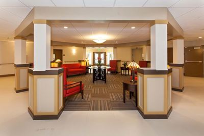 Inside Entry with seating