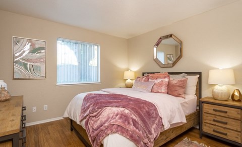 Bedroom  with window