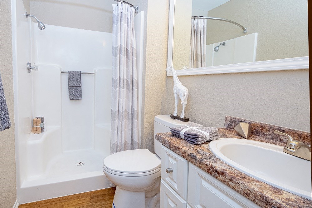 Bathroom with shower