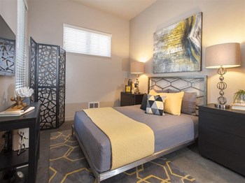 Mason at Hive Bedroom Brand New Apartments for Rent in Oakland, Ca | Mason at Hive Apartments Now Leasing - Photo Gallery 5
