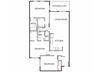 Three bedroom two bathroom apartment with full kitchen and washer/dryer in unit. l Mason at Hive in Oakland CA
