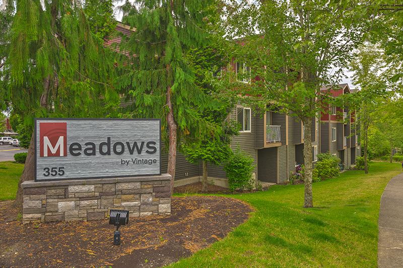 Monument sign at The Meadows by Vintage | Bellingham, WA 98226 - Photo Gallery 1