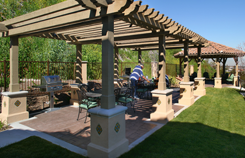 BBQ Area l Mirandela Apartments in Rancho Palos Verdes