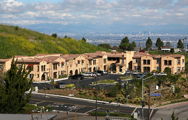 View of community l Mirandela Apartments in Rancho Palos Verdes