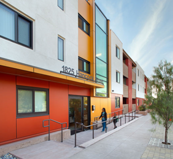 Entry to building l Mission Apartments in San Diego CA - Photo Gallery 3